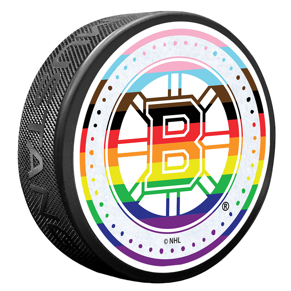 Boston Bruins Puck - Pride
