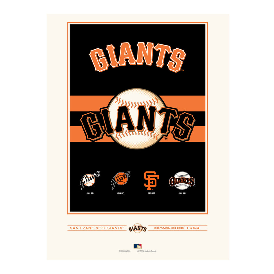 San Francisco Giants - 12x16 Tradition Print