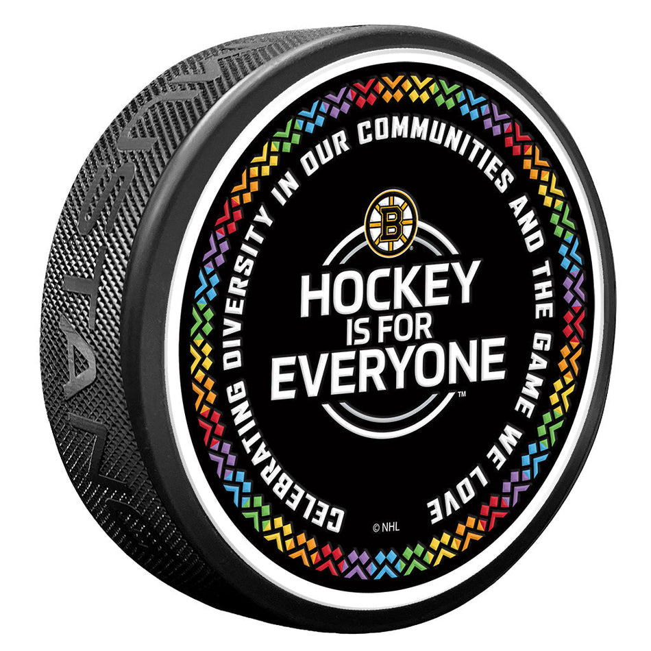 Boston Bruins Puck - Hockey is for Everyone