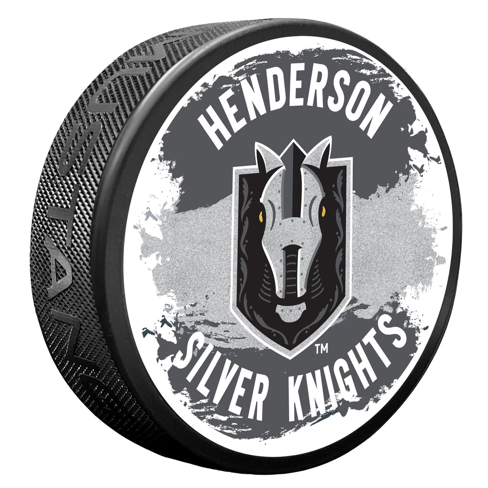 Henderson Silver Knights Puck - Splash