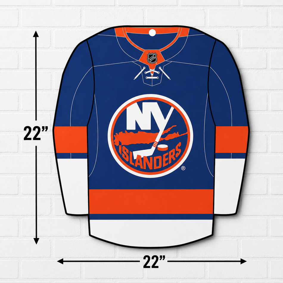 New York Islanders | 22" Home Jersey Wall Sign