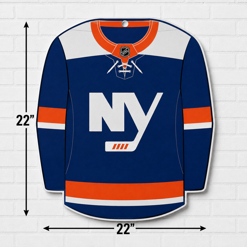 New York Islanders  | 22" Third Jersey Wall Sign