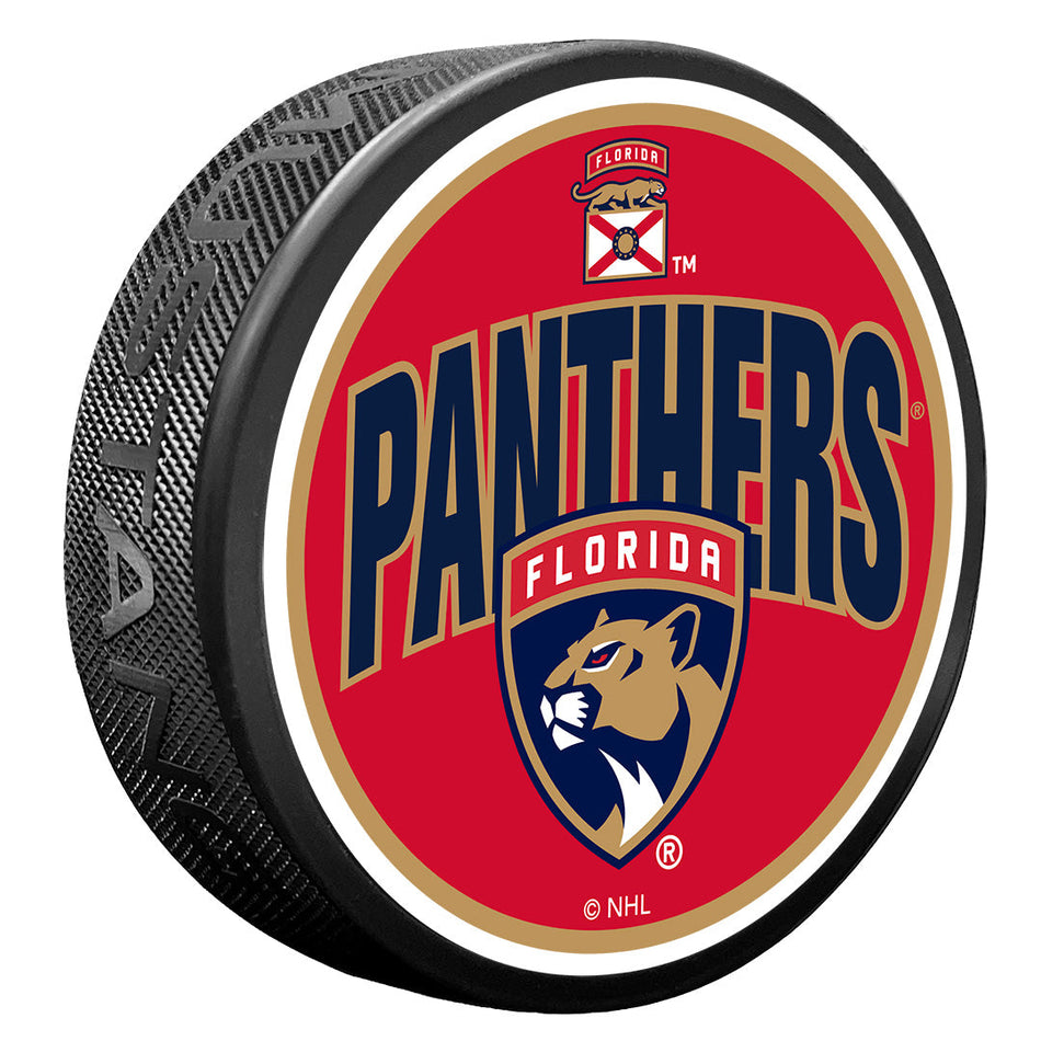 Florida Panthers Puck | Wordmark