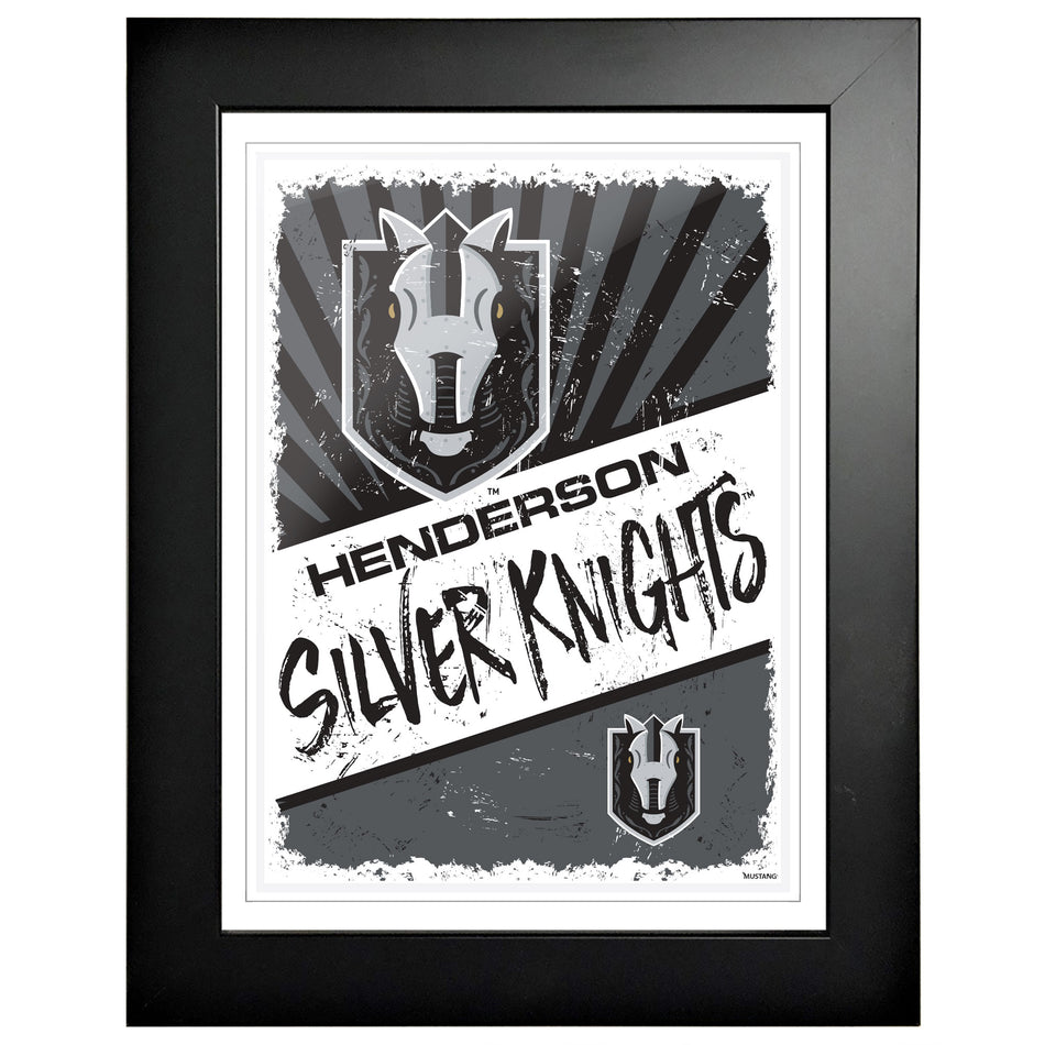 Henderson Silver Knights 12 x 16 Classic Framed Artwork