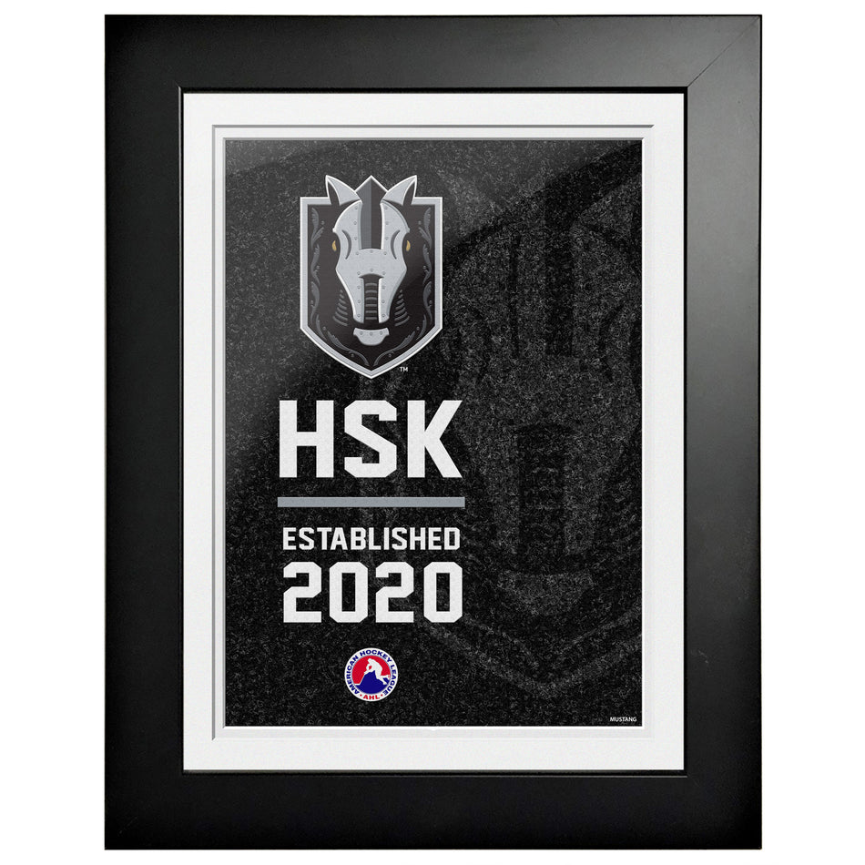 Henderson Silver Knights Art | Established Frame 12" x 16"