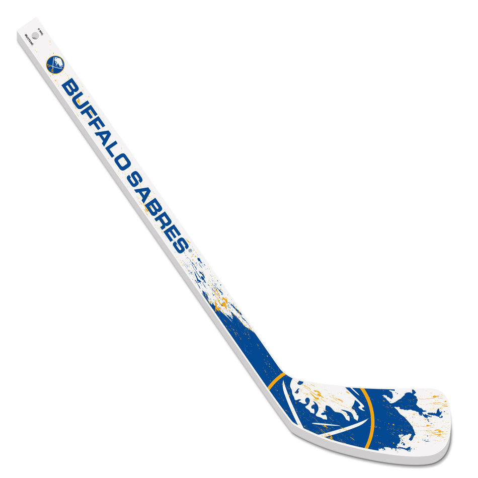Buffalo Sabres Mini Stick - Wood Splatter