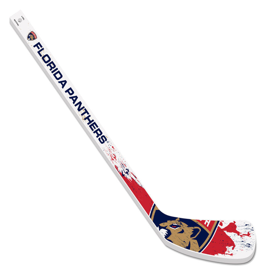 Florida Panthers Mini Stick - Wood Splatter