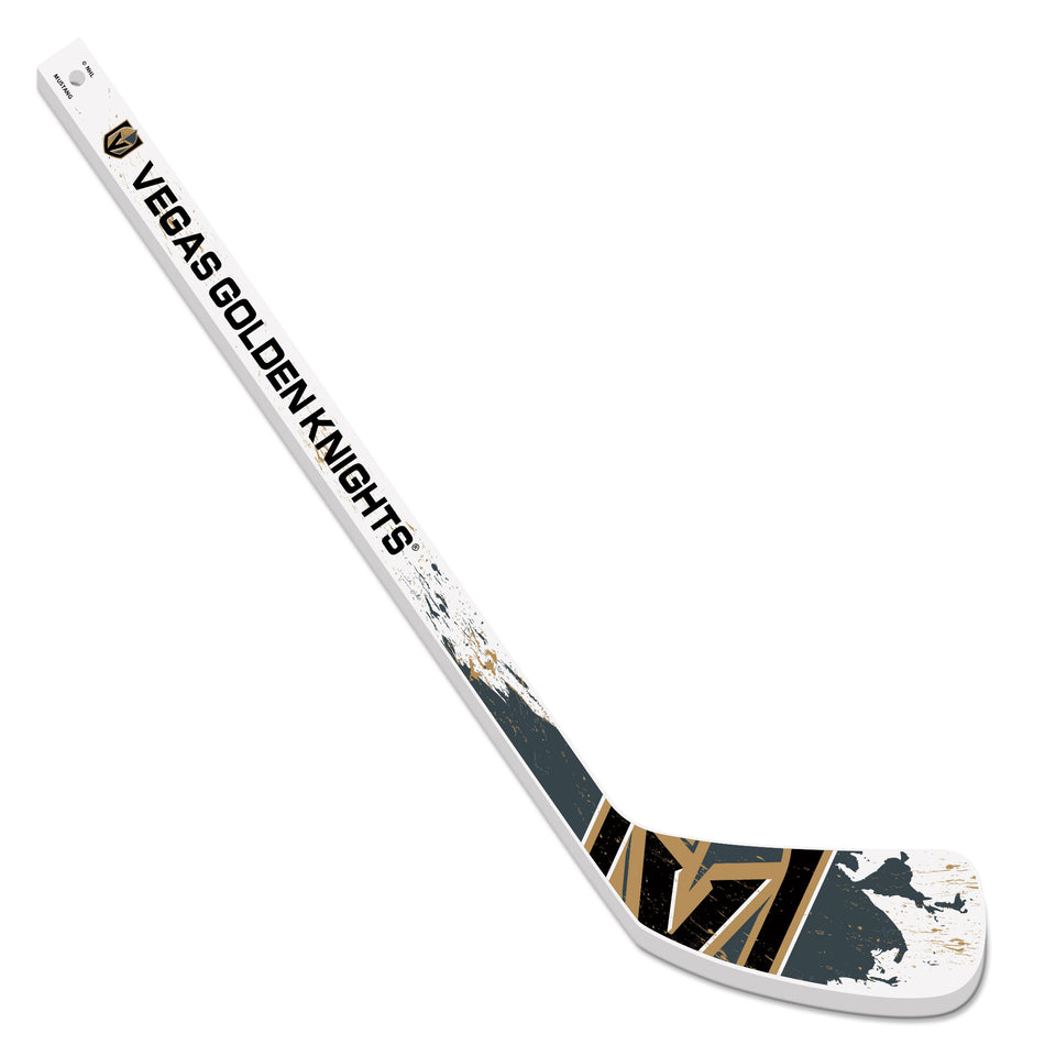 Vegas Golden Knights Mini Stick - Wood Splatter