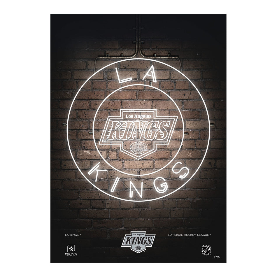 LA Kings Neon Sign | Print 12" x 16"