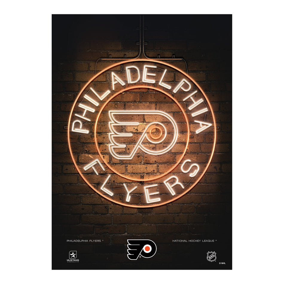 Philadelphia Flyers Neon Sign | Print 12" x 16"