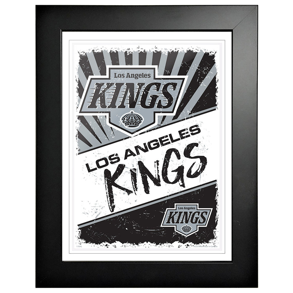 Los Angeles Kings 12 x 16 Classic Framed Artwork