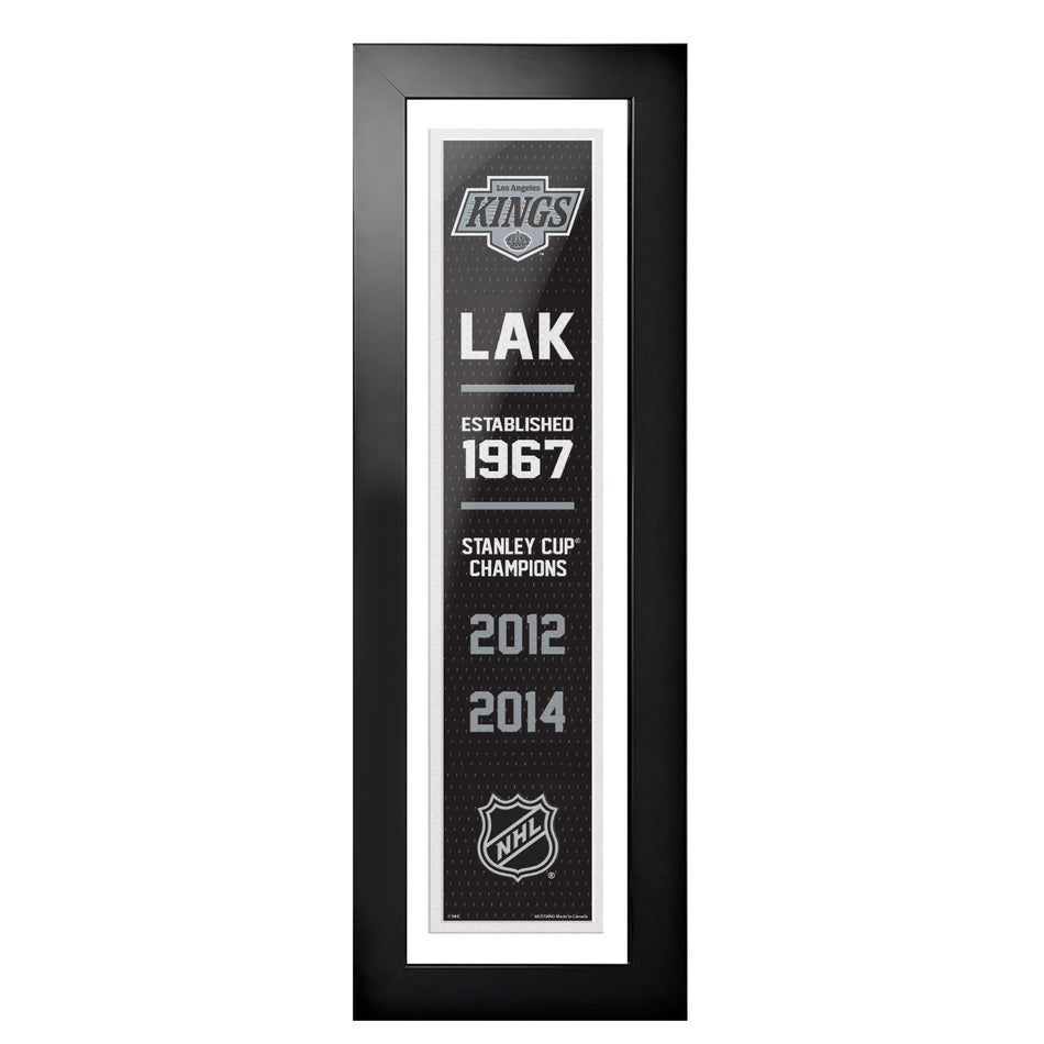 Los Angeles Kings 6x22  Empire Framed Sign