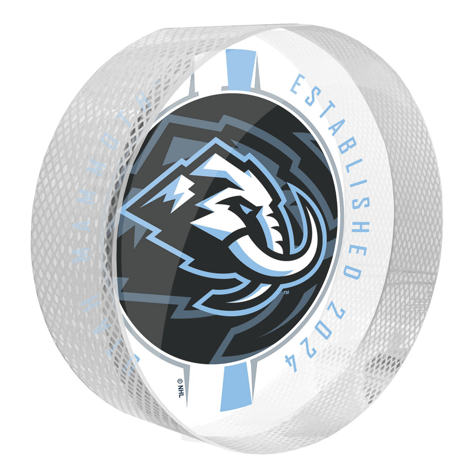 Utah Mammoth | Crystal Puck | Ribbon