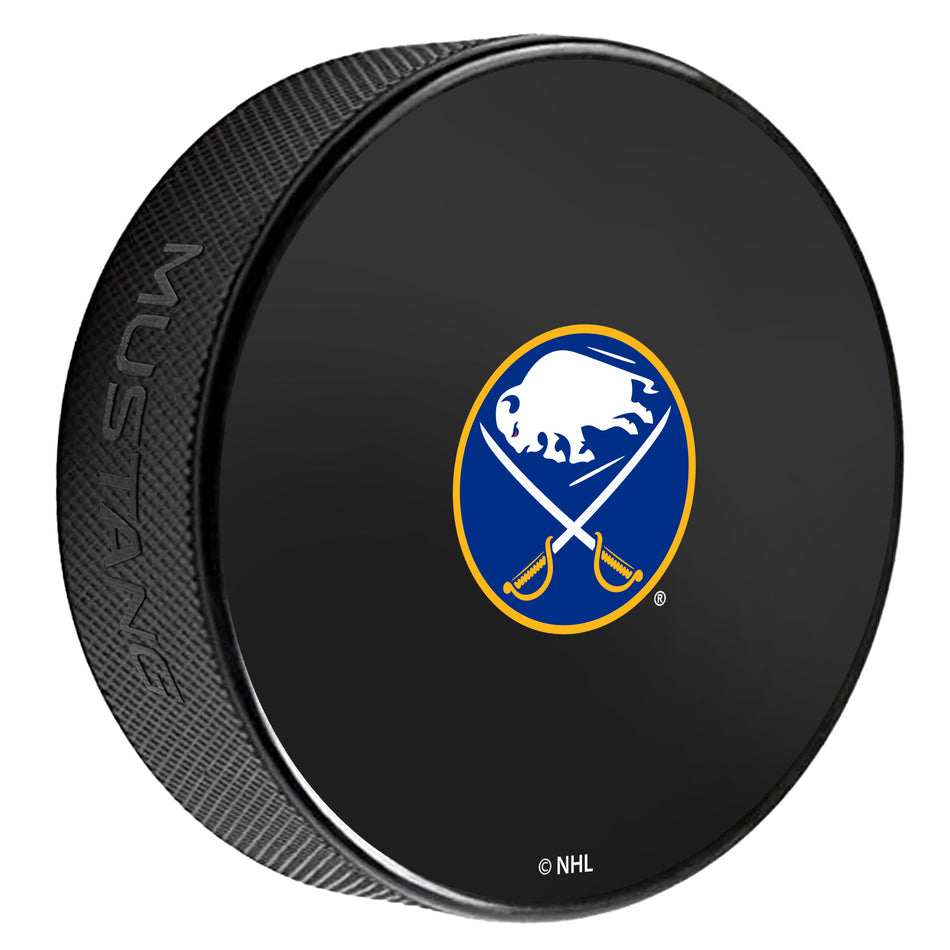 Buffalo Sabres Puck | Printed Autograph