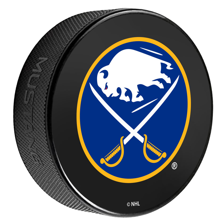 Buffalo Sabres Puck | Printed Primary Logo