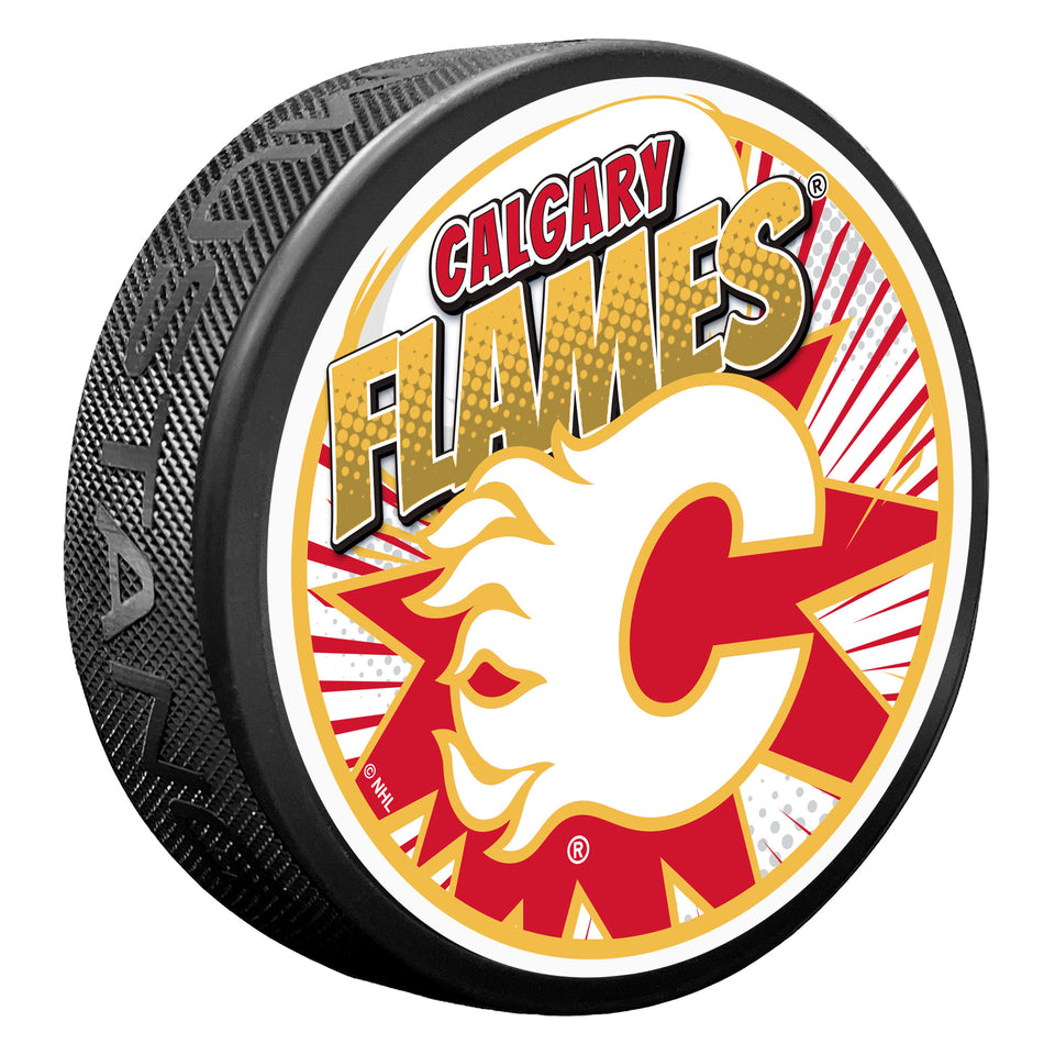 Calgary Flames Puck | Kaboom