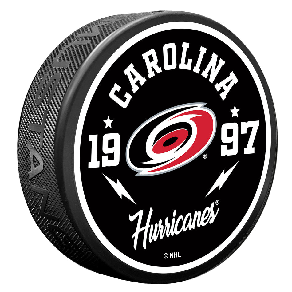 Carolina Hurricanes Puck - Bolt