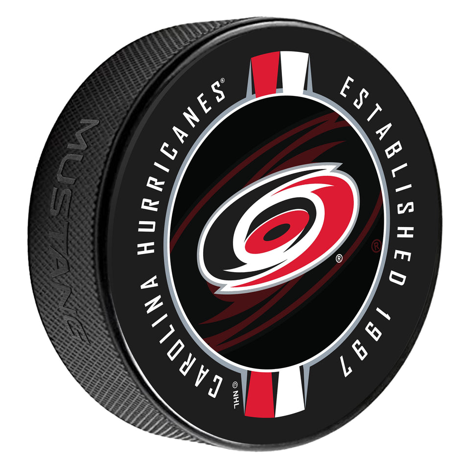 Carolina Hurricanes Puck | Ribbon Printed