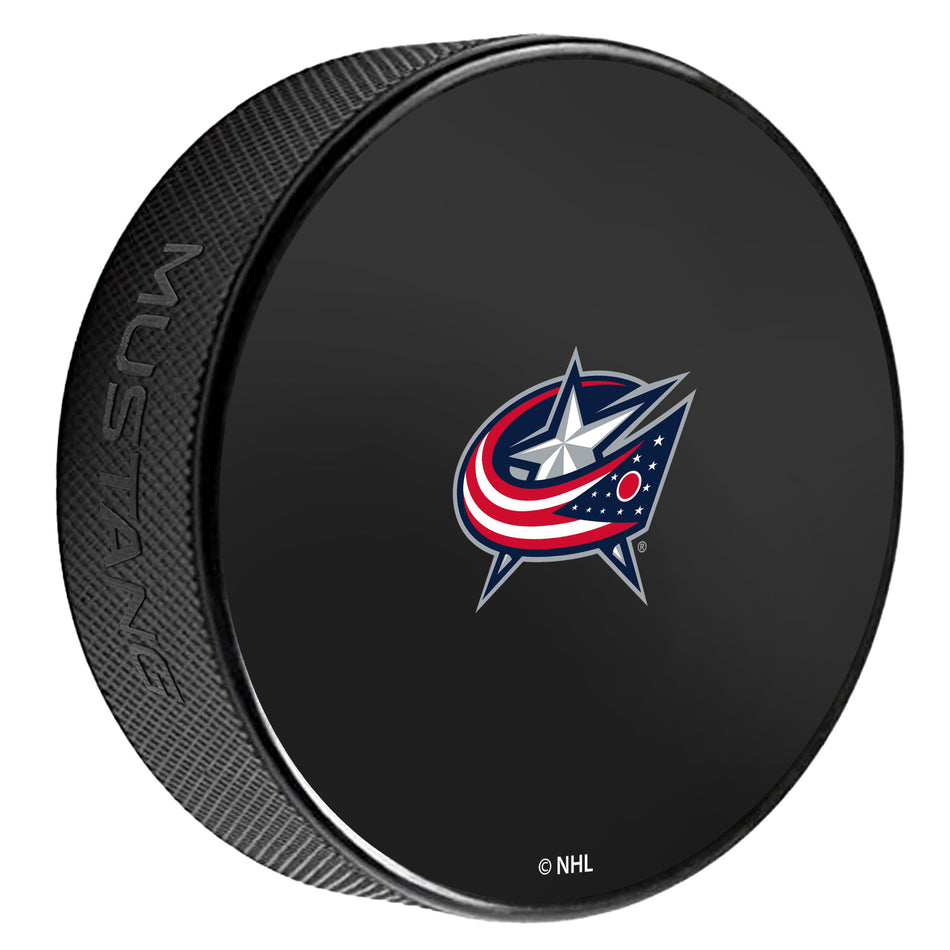 Columbus Blue Jackets Puck | Printed Autograph