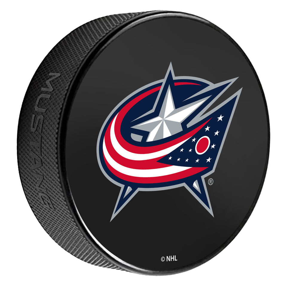 Columbus Blue Jackets Puck | Printed Primary Logo