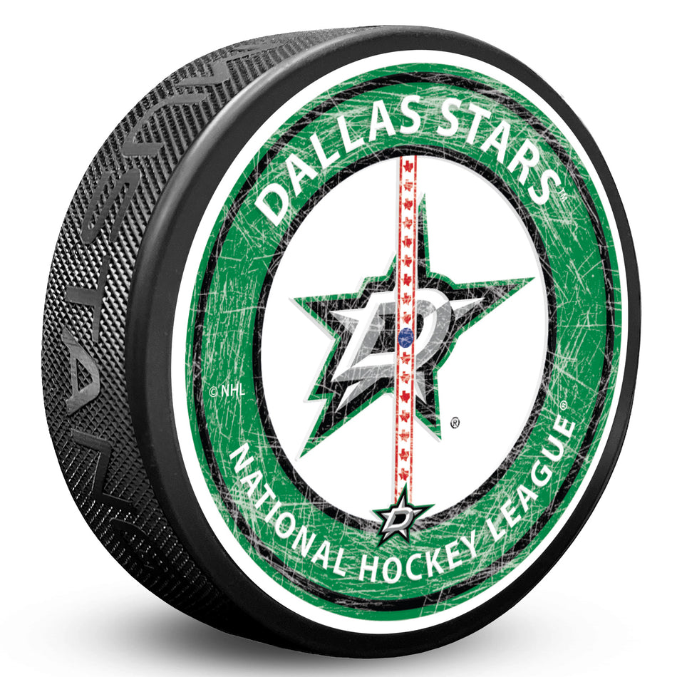 Dallas Stars Puck - Center Ice