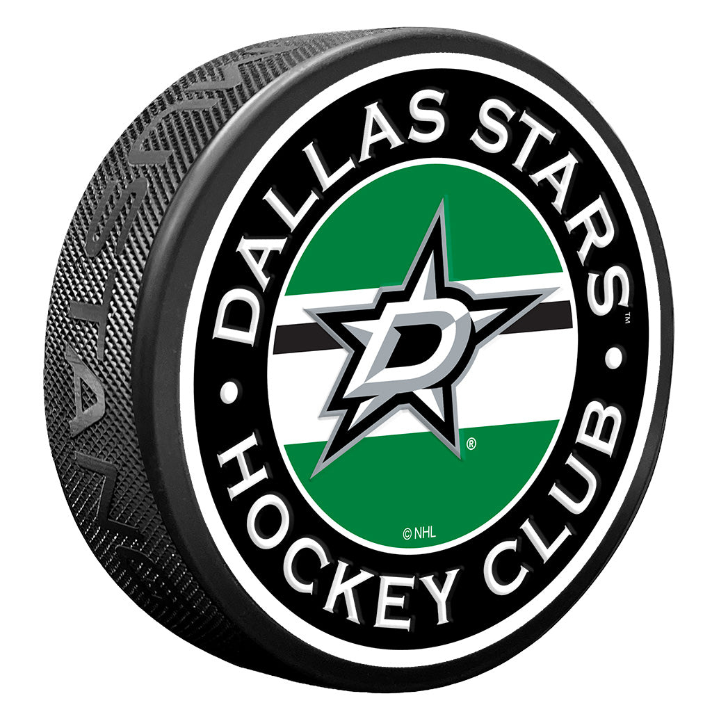 Dallas Stars Puck - Stripe Design – Sports Decor