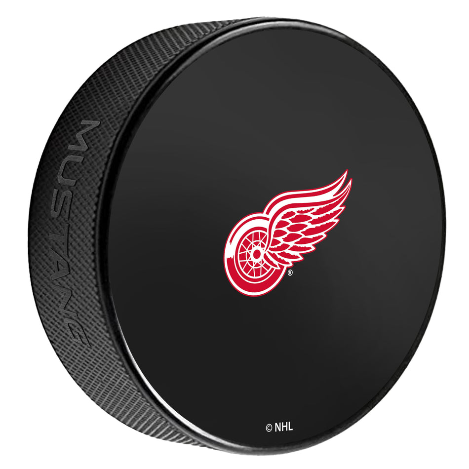 Detroit Red Wings Puck | Printed Autograph