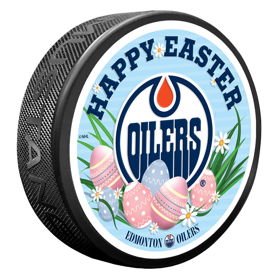 Edmonton Oilers Easter Puck