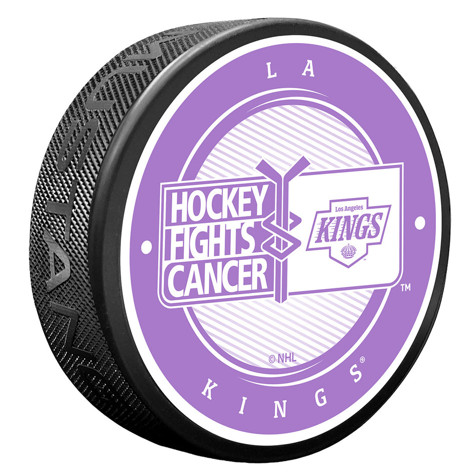 LA Kings Puck - Hockey Fights Cancer