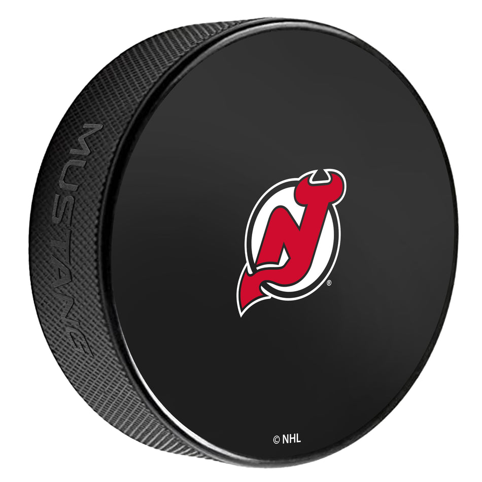 New Jersey Devils Puck | Printed Autograph