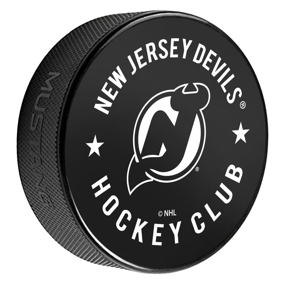 New Jersey Devils Pucks | Printed Hockey Club