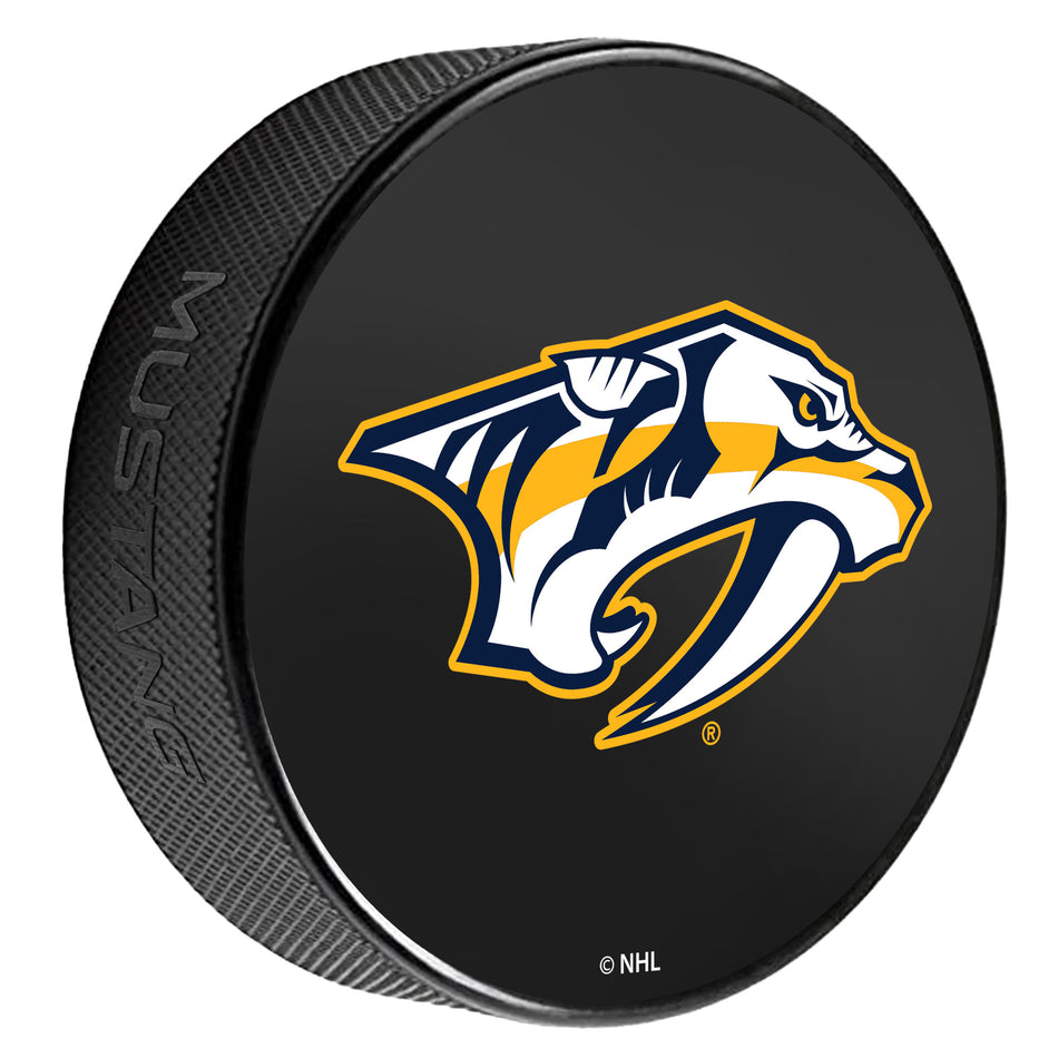 Nashville Predators Puck | Printed Primary Logo