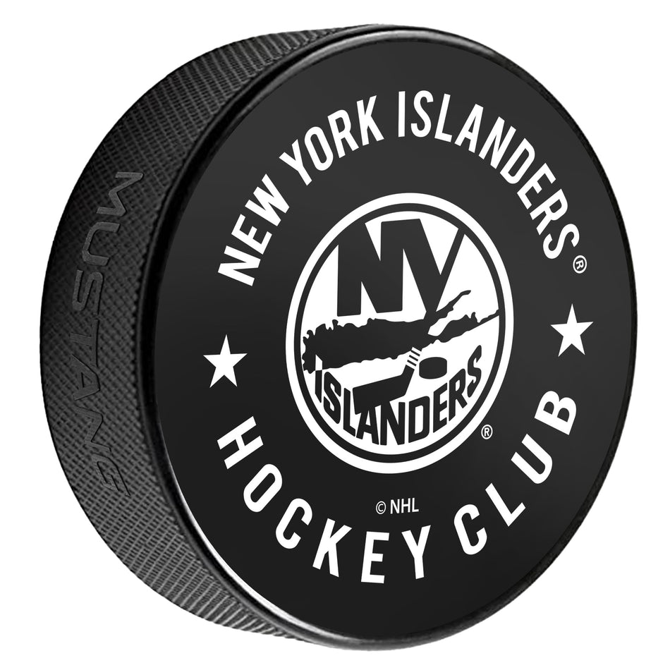 New York Islanders Pucks | Printed Hockey Club