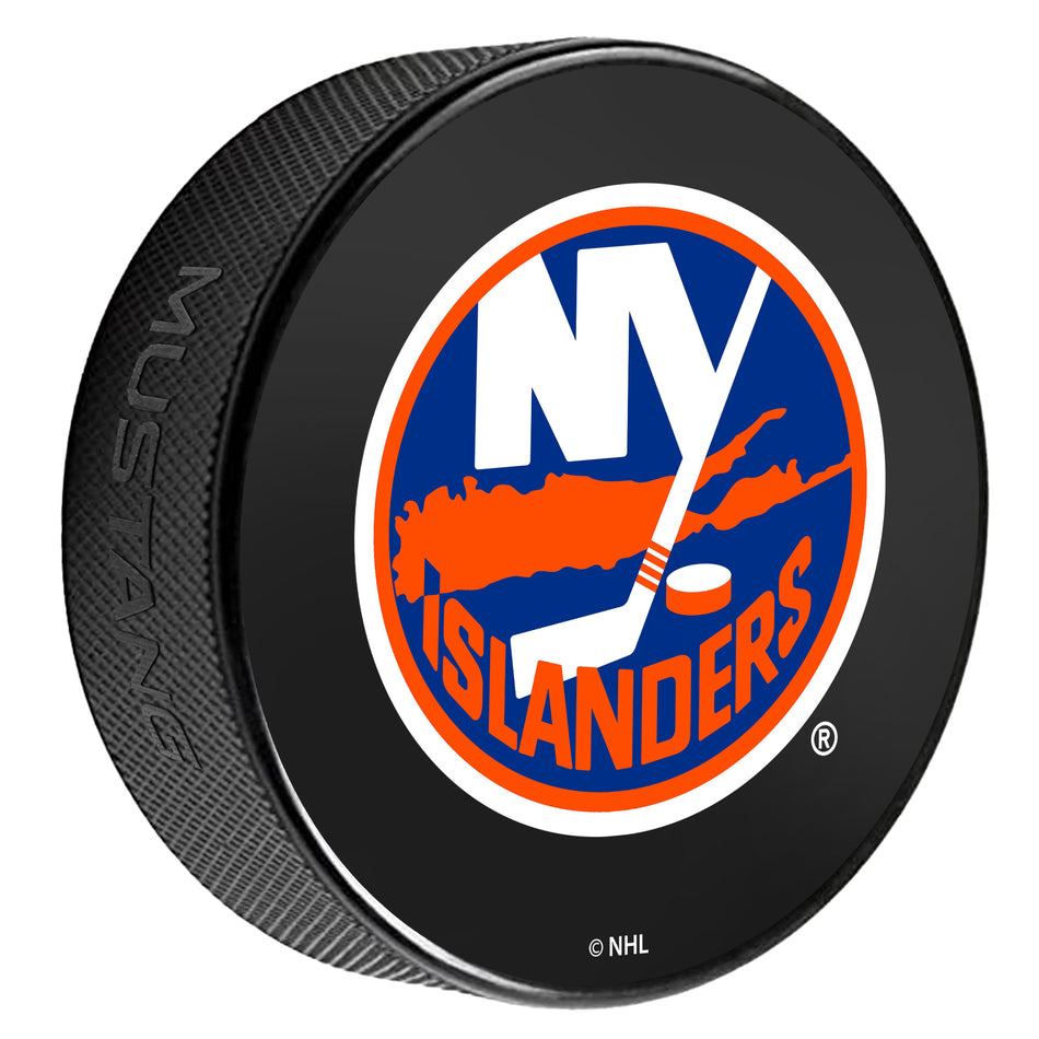 New York Islanders Puck | Printed Primary Logo