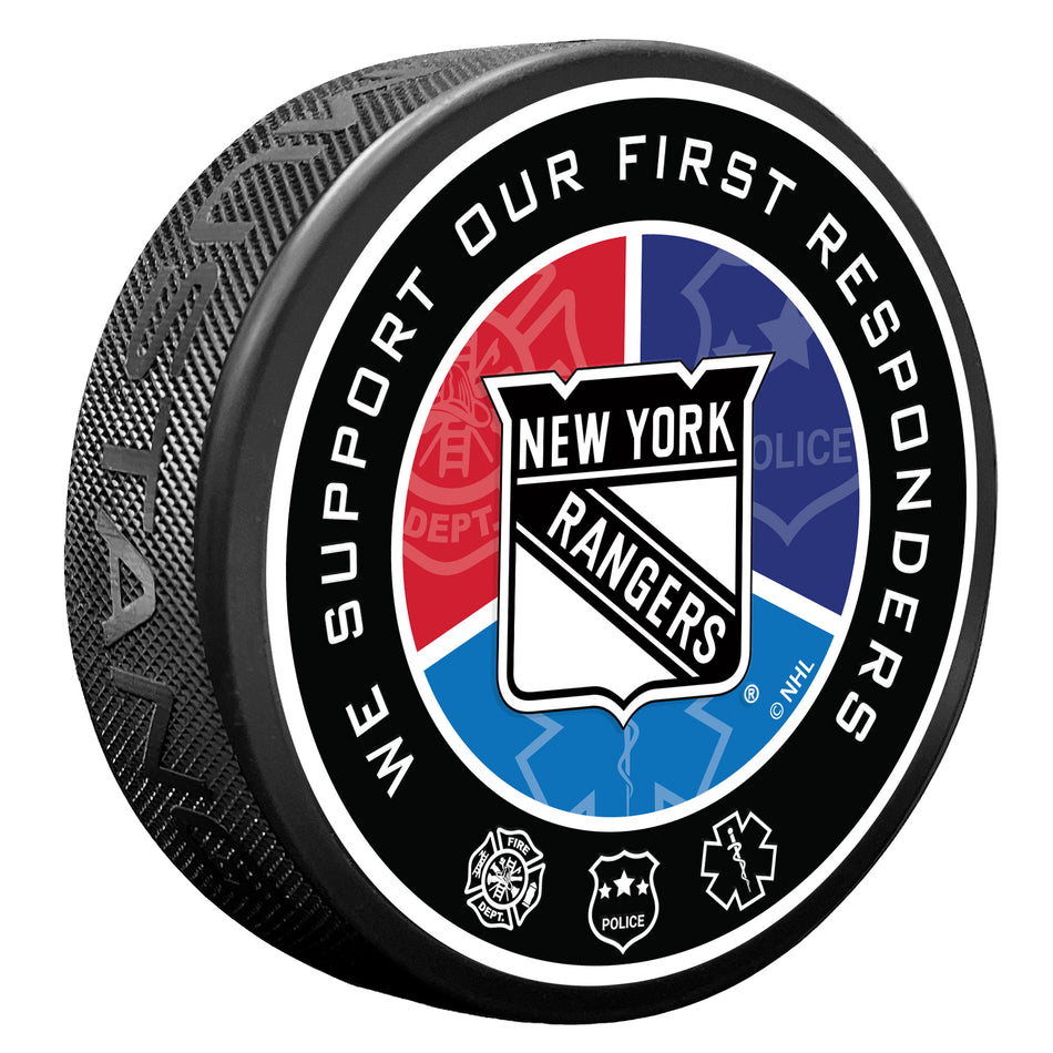 New York Rangers Puck - First Responder