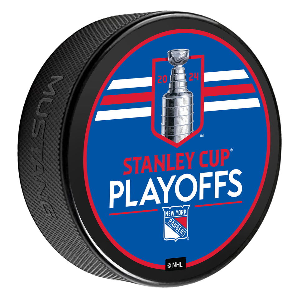 New York Rangers Puck | 2024 Stanley Cup Playoffs