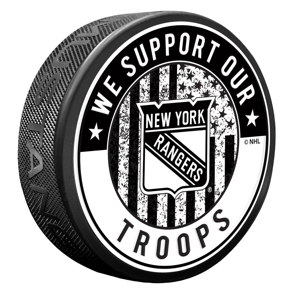 New York Rangers Puck - Military Appreciation