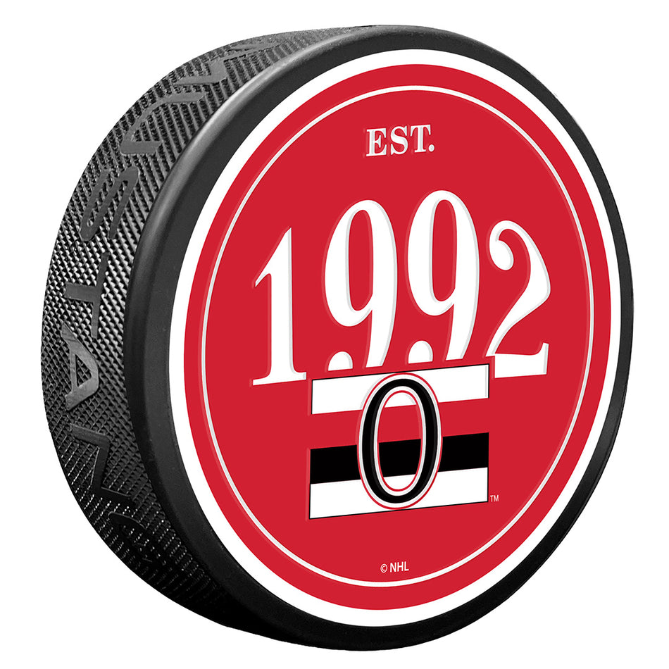 Ottawa Senators Puck - Founding Year