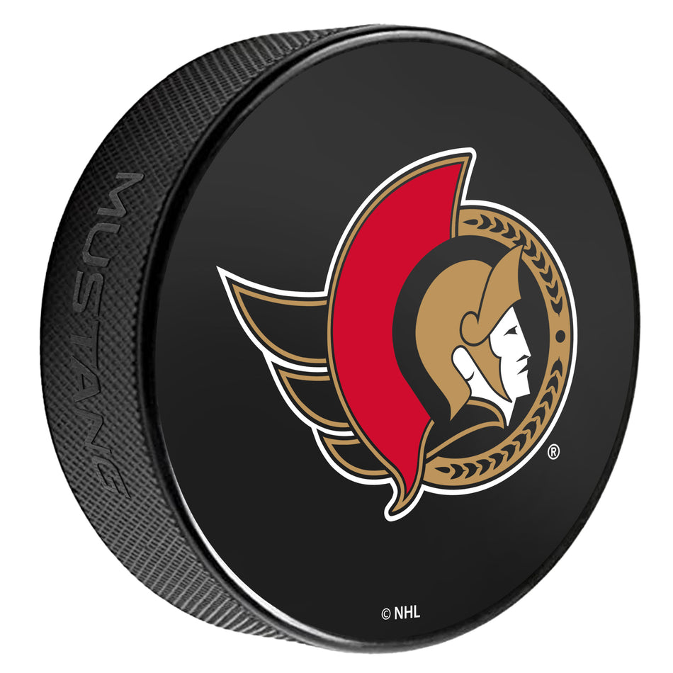 Ottawa Senators Puck | Printed Primary Logo