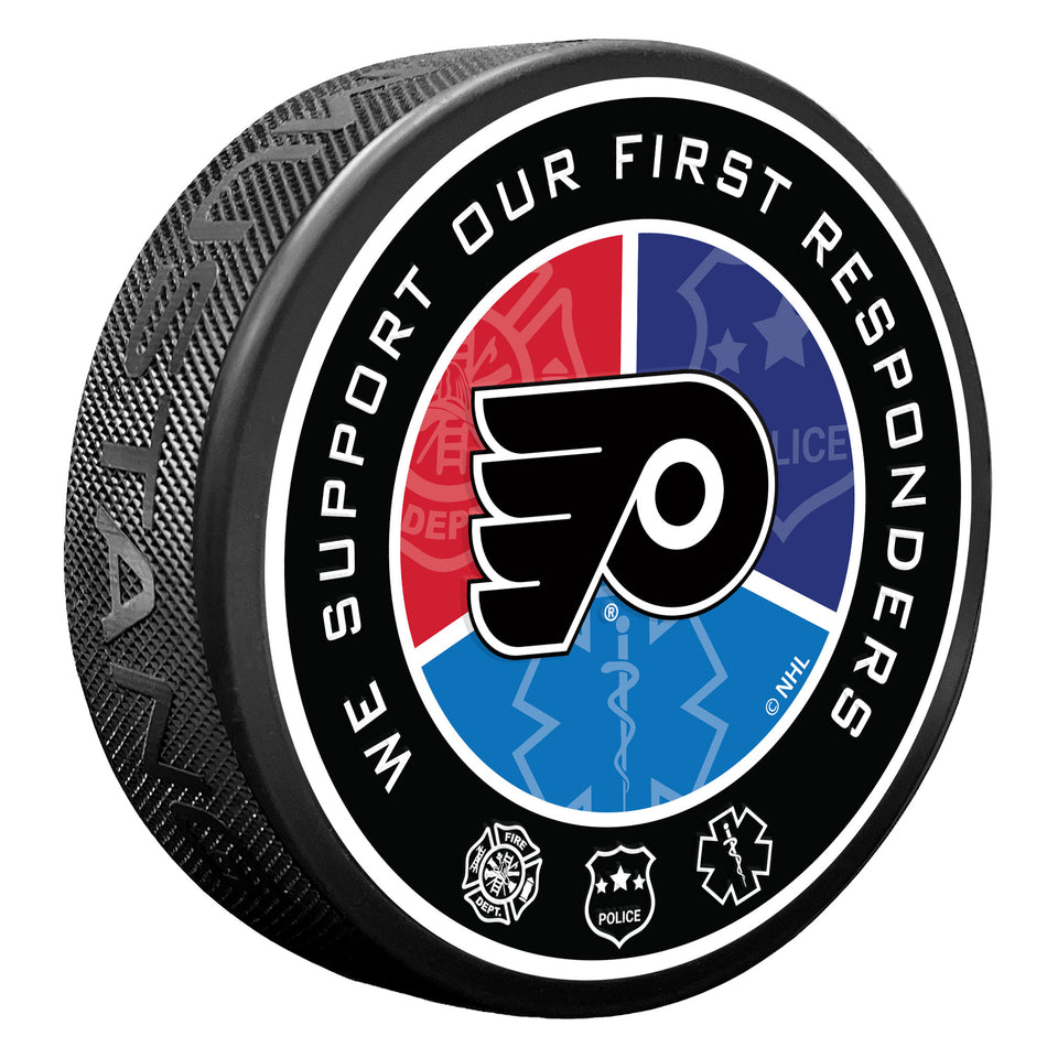 Philadelphia Flyers Puck - First Responder