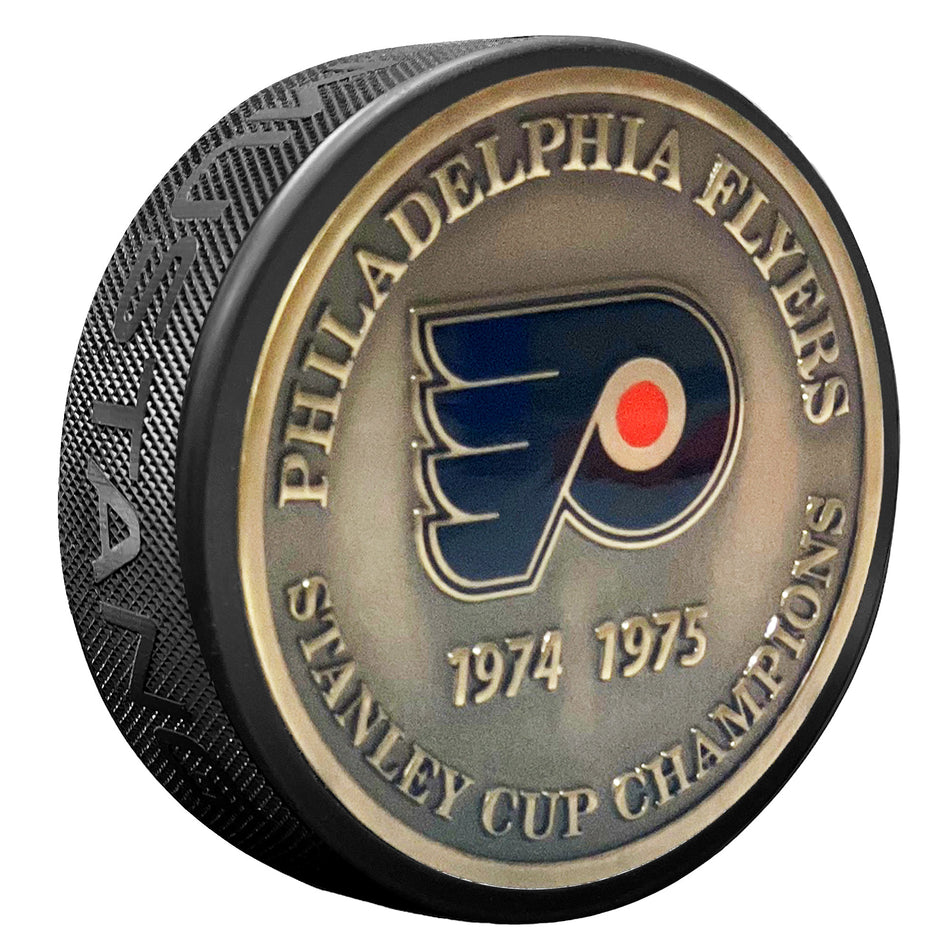 Philadelphia Flyers - Stanley Cup Years Gold Medallion