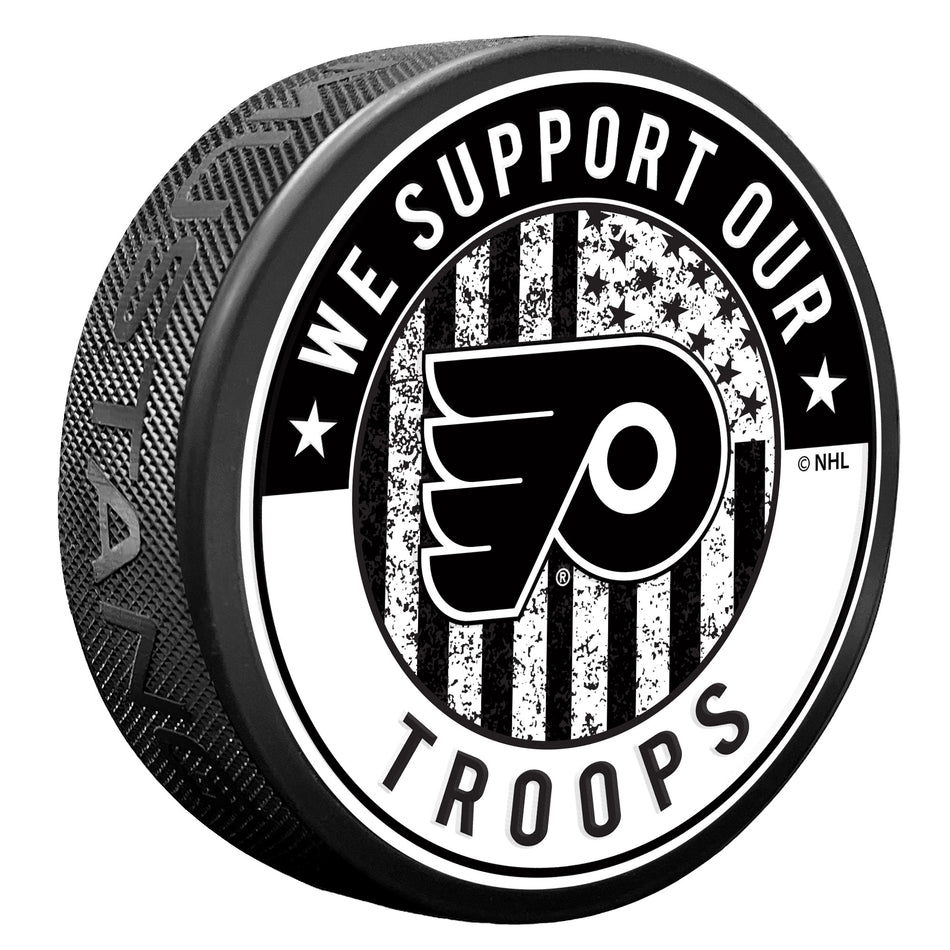 Philadelphia Flyers Puck - Military Appreciation