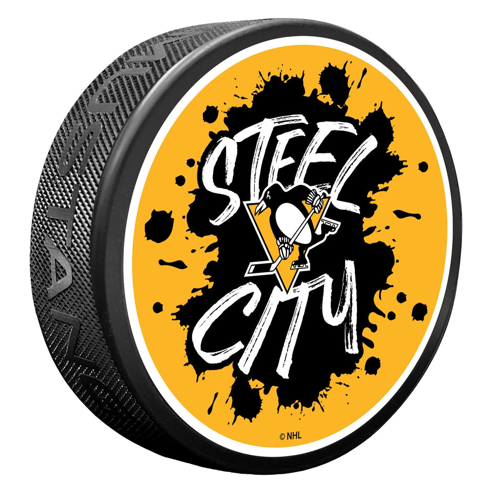 Pittsburgh Penguins Puck | Slogan