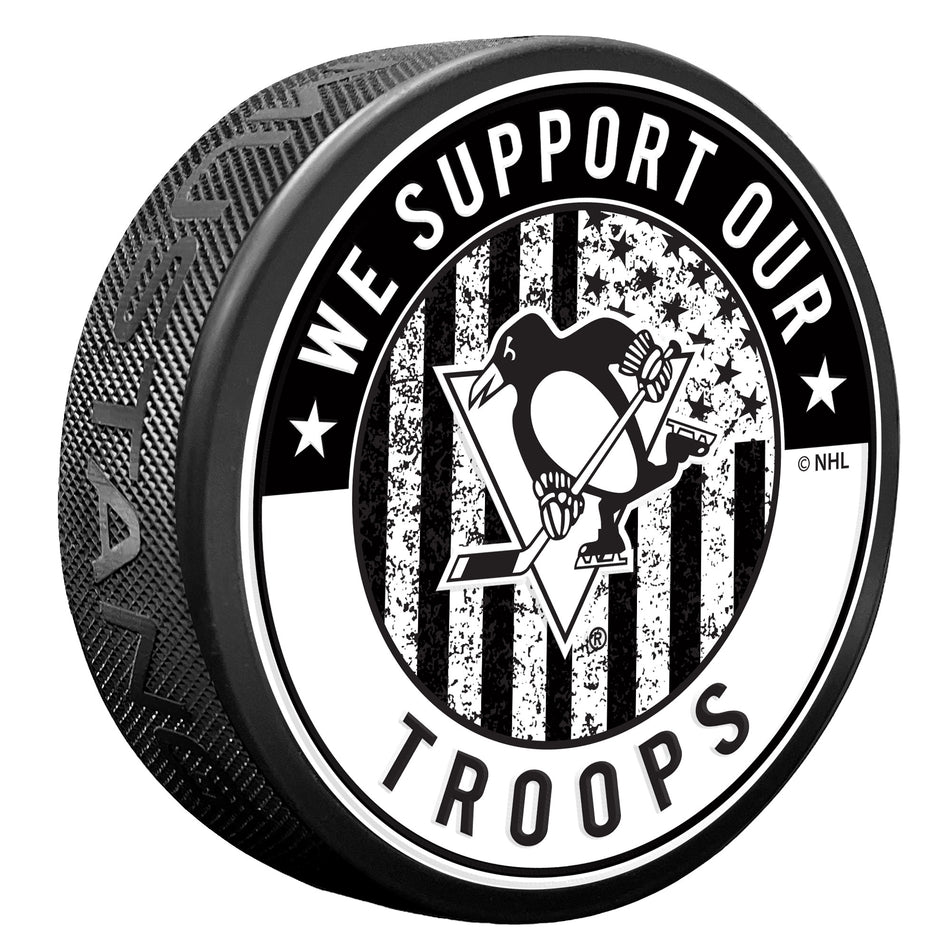 Pittsburgh Penguins Puck - Military Appreciation