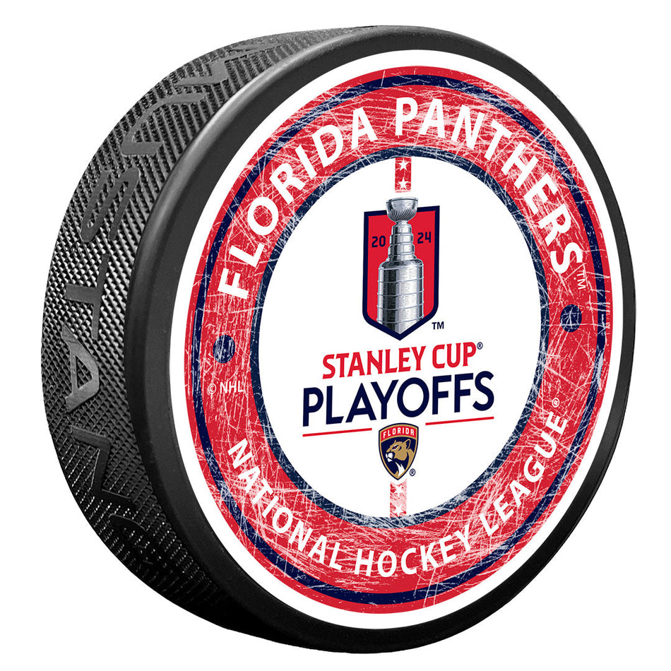 Florida Panthers Puck | 2024 Stanley Cup Playoffs Center Ice
