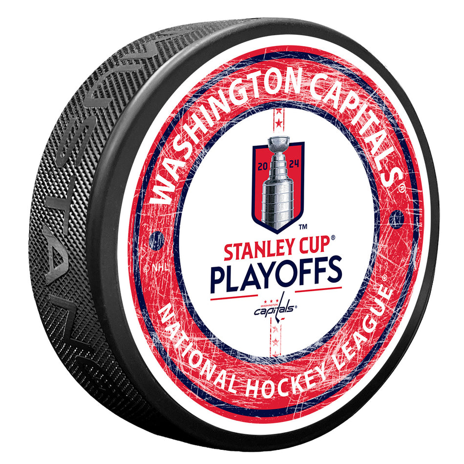 Washington Capitals Puck | 2024 Stanley Cup Playoffs Center Ice