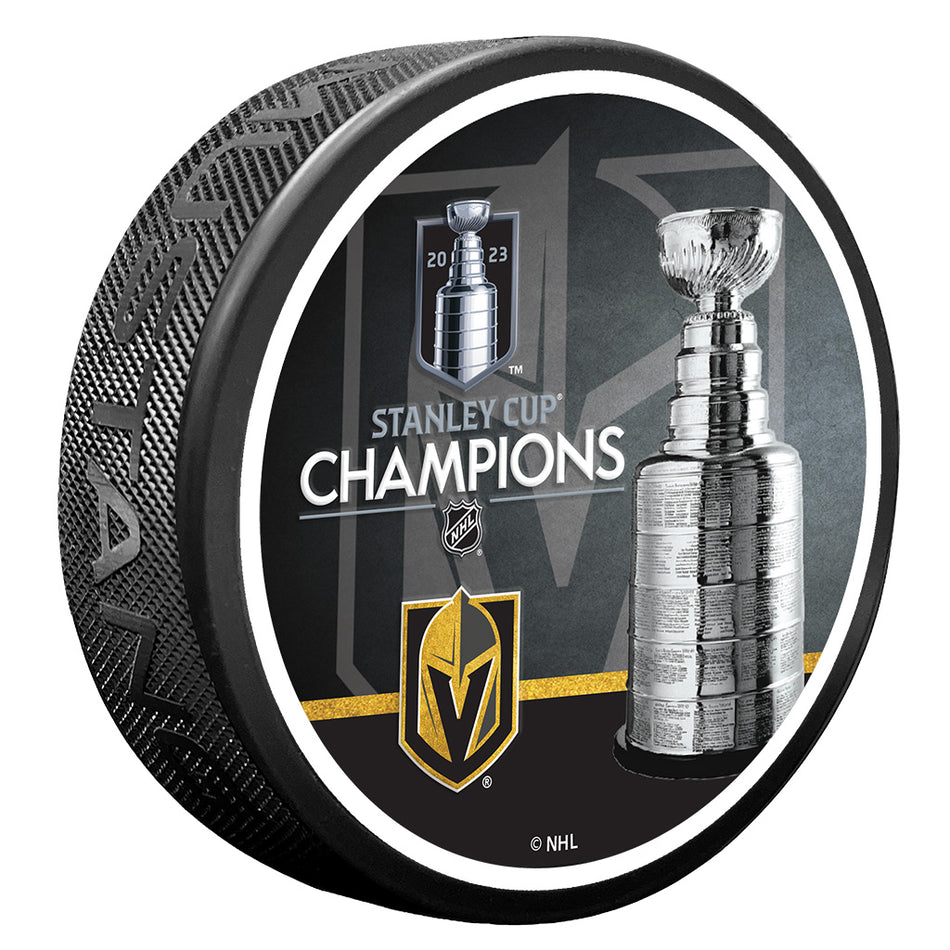 Vegas Golden Knights Stanley Cup Champions Puck