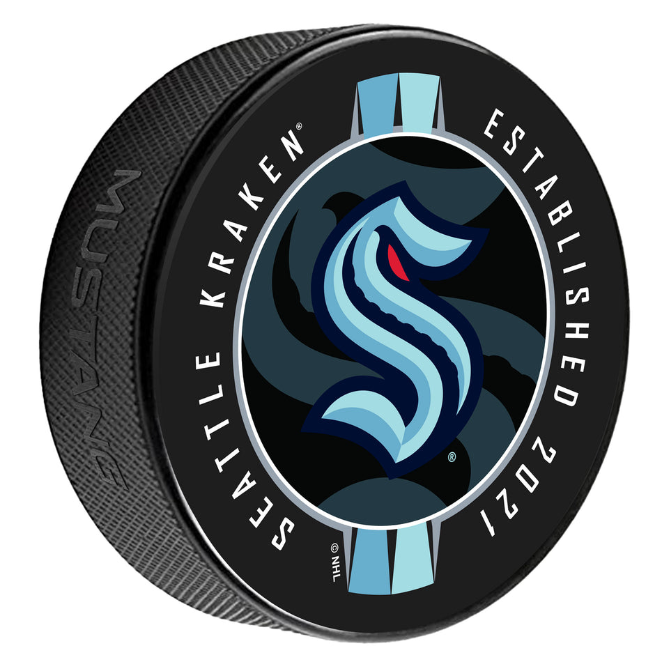 Seattle Kraken Puck | Ribbon Printed