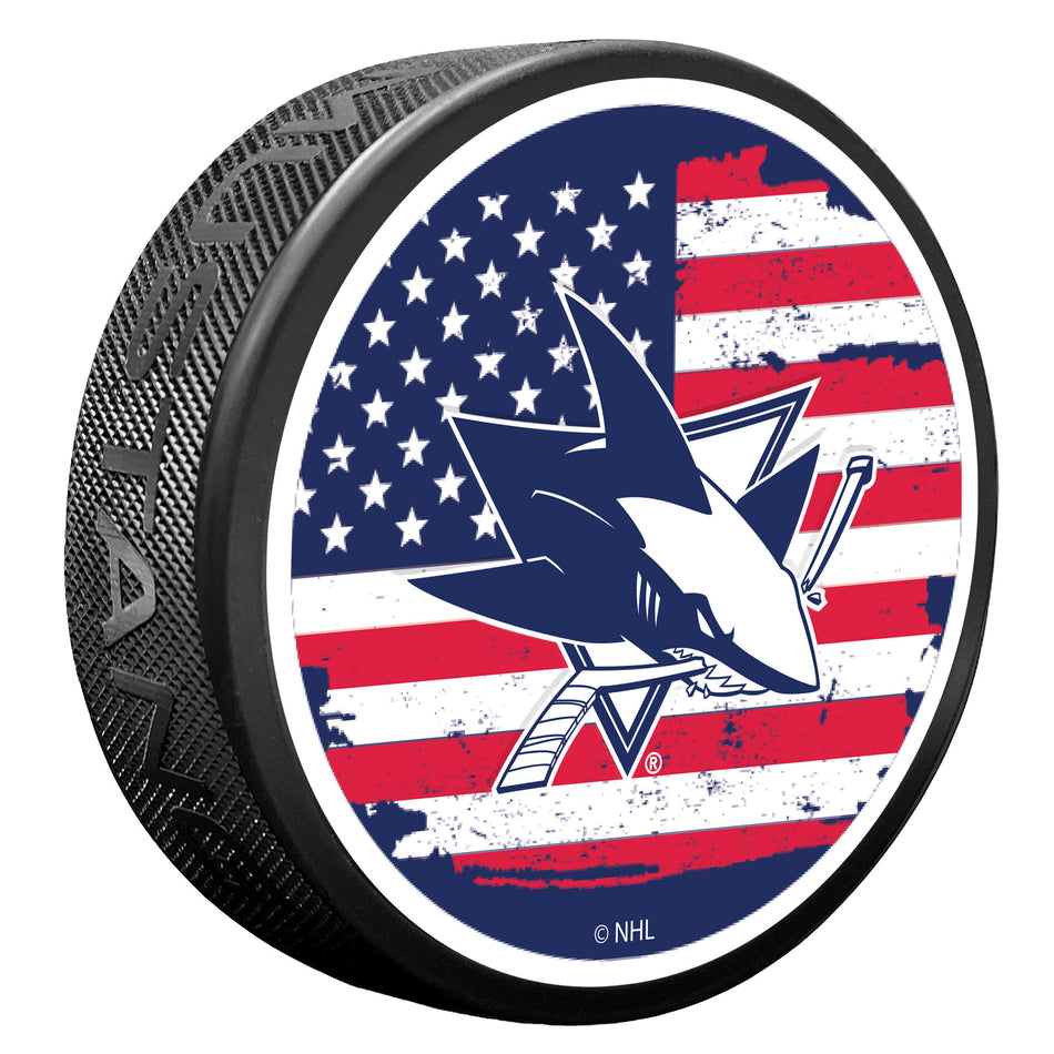 San Jose Sharks Puck - Patriot