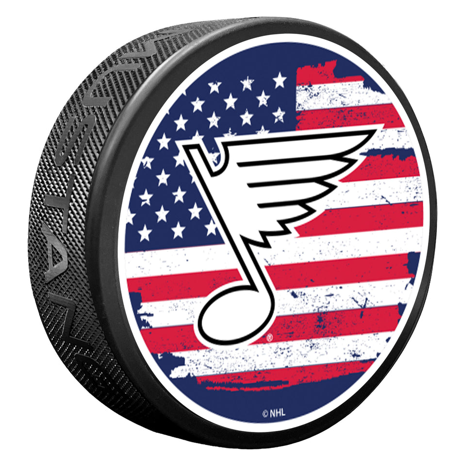 St. Louis Blues Puck - Patriot